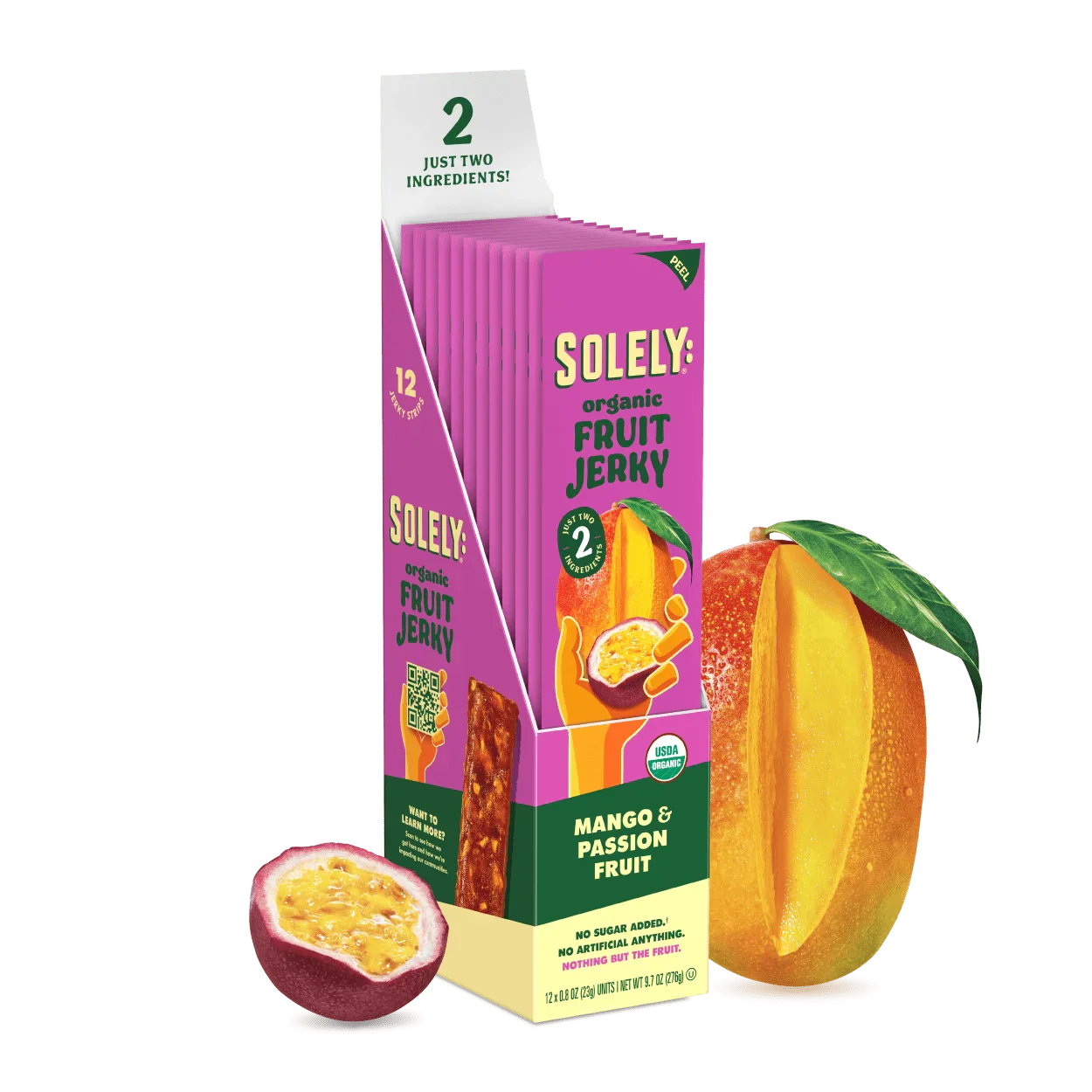 Organic Mango Passion Fruit Jerky